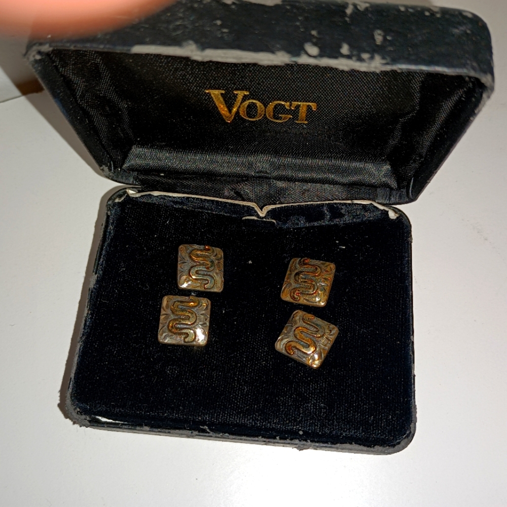 Vogt Silversmith fine Men's cufflinks